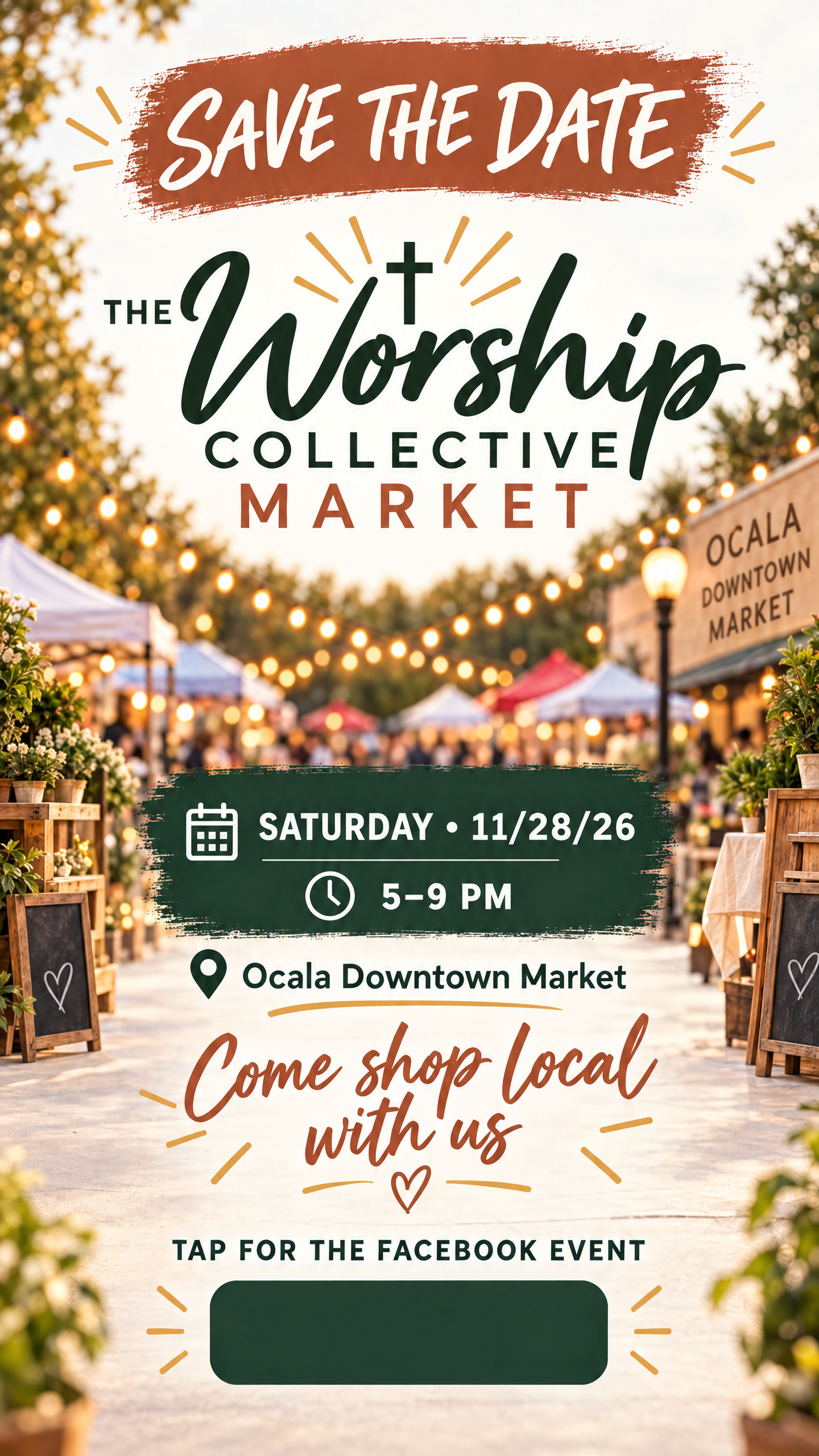 Worship Collective Market vendor Story graphic